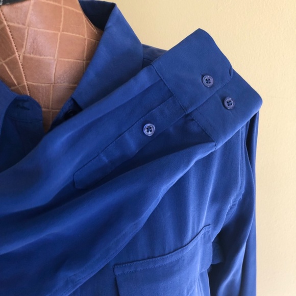 New Equipment two pocket shirt (In Blue & Green) - Picture 5 of 12